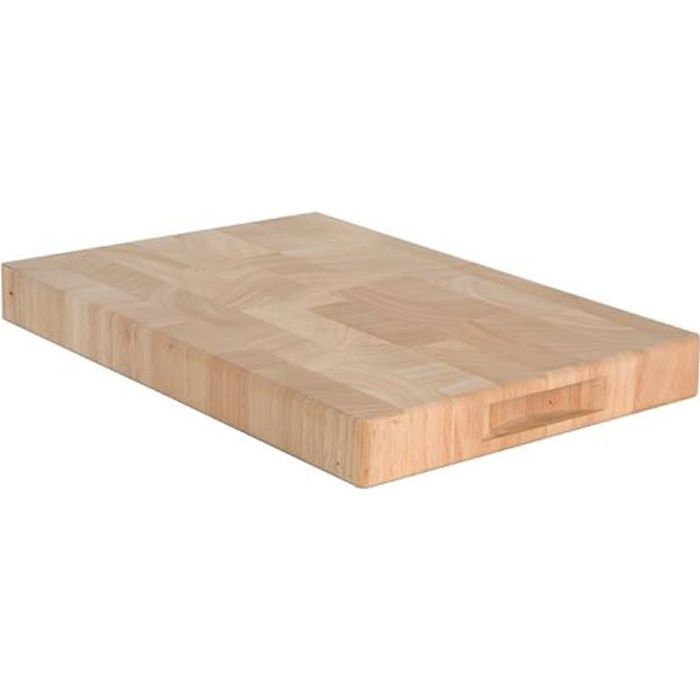 T&G - PLANCHE EPAISSE HEVEA 38 CM