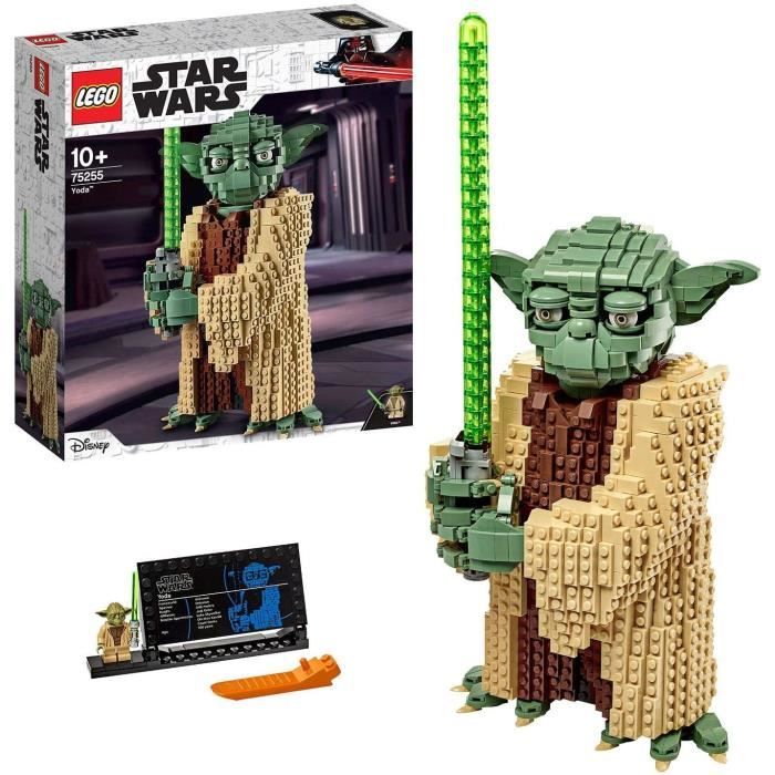 Jeux de construction LEGO®-Star Wars™ Yoda™ Jouet Enfant à Partir de 10 ans, 1771 Pièces 75255 52636