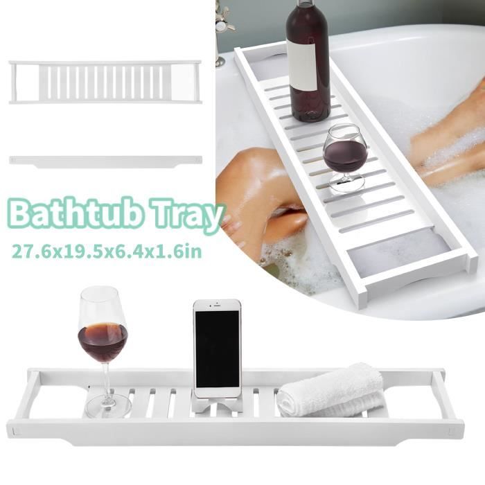 Pont de baignoire plateau tablette de bain salle de bain planche Plateau de Baignoire , Accessoires de salle de bain HB0043