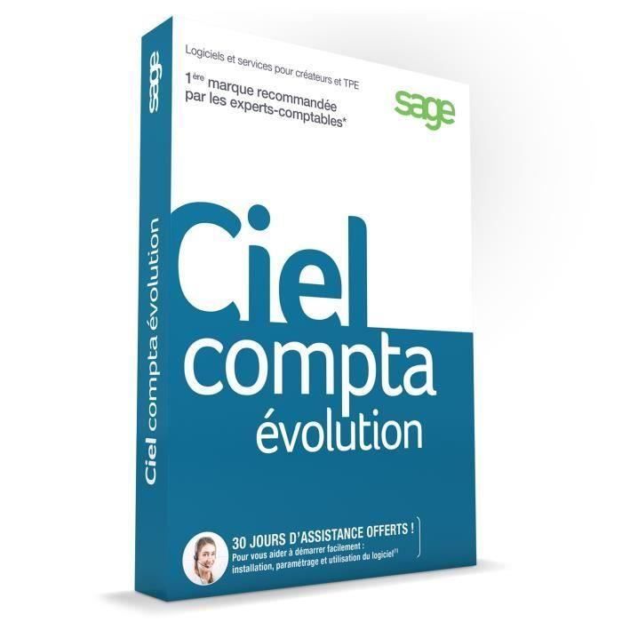 Ciel Compta Evolution 2020 - 2 postes en réseaux simultanés - Licence sans abonnement