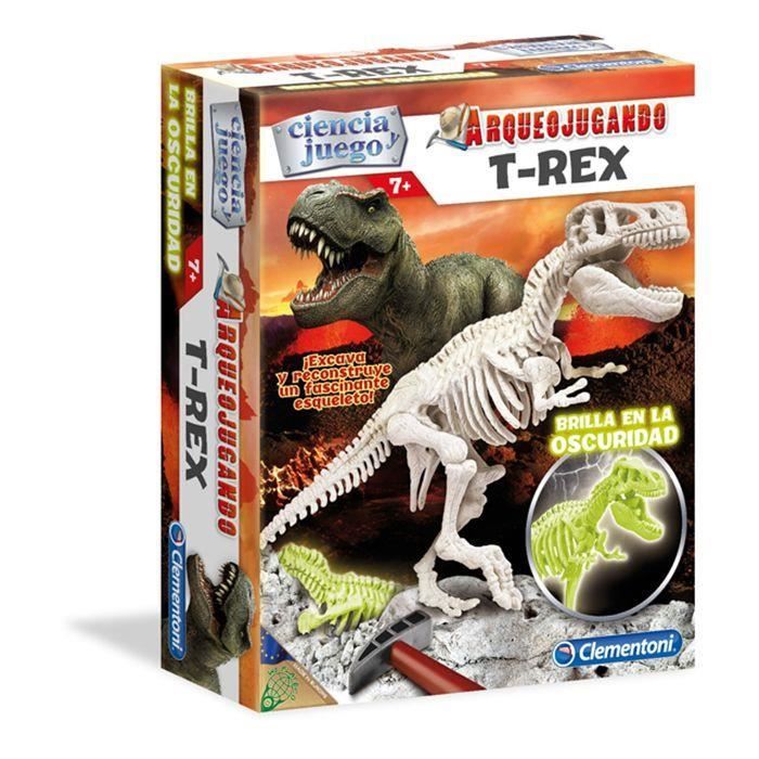 Arqueojuganto fluorescent T-Rex