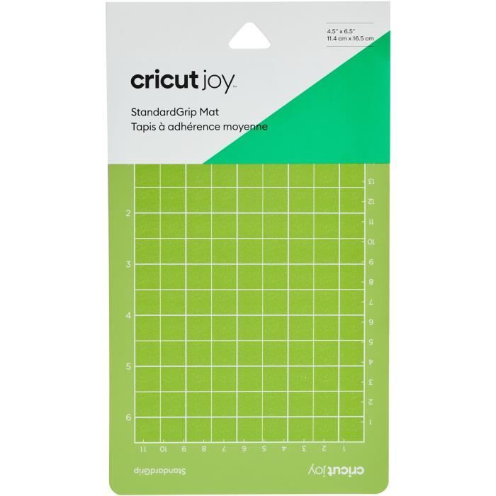 Cricut - Tapis Petit Adh Standard Joy 6 - 11,4 x 16,5 cm