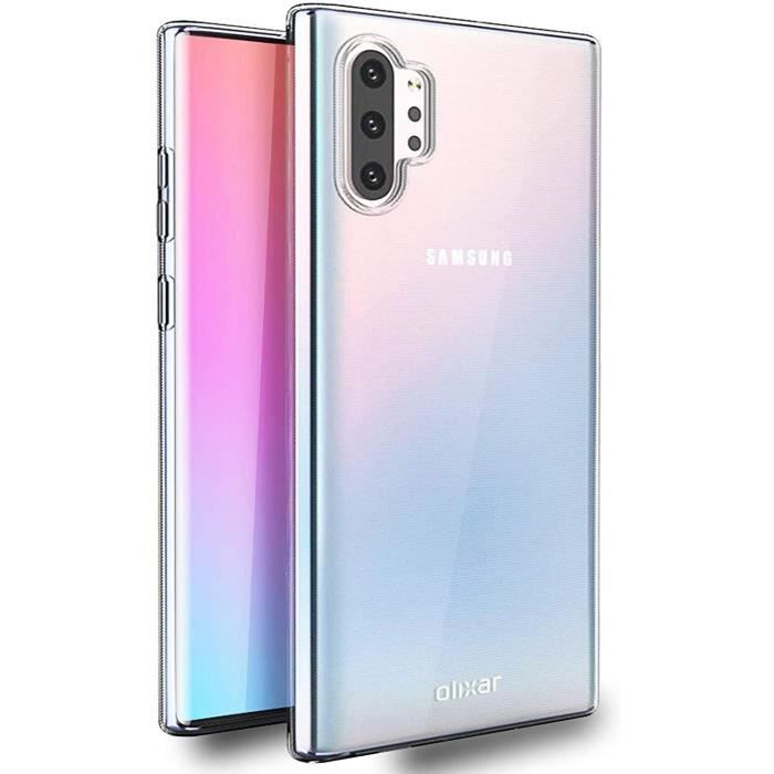 Coque Samsung Galaxy Note 10 Plus 5G Olixar Ultra-fine en Gel - Olixar Ultra Thin – 100% Transparente