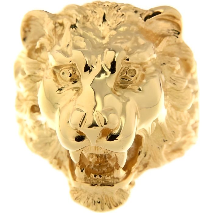 Chevalière Lion Or 18 Carats