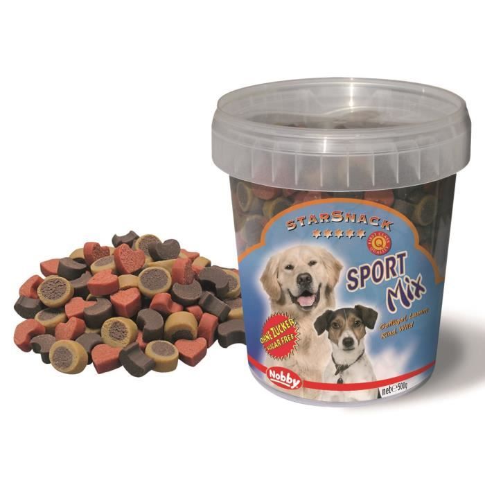 NOBBY Snack Seau Sport mix 500g - Pour chien