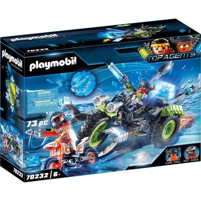 PLAYMOBIL Top Agents 70232 jouet, Jouets de construction