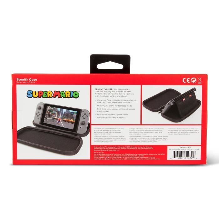 POWER A Stealth Console case Mario protection switch