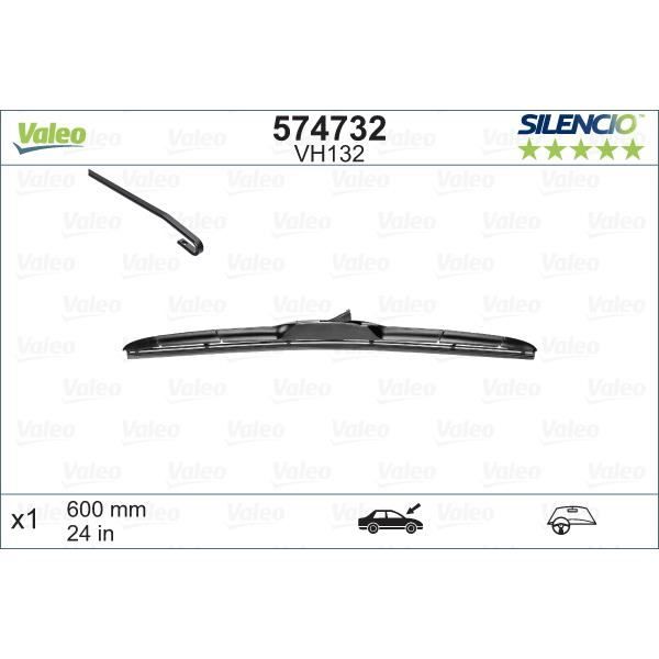 VALEO Balais VH132 X1 574732
