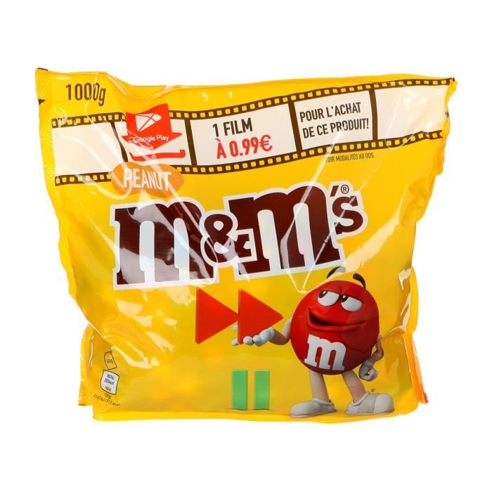 MARS WRIGLEY CONFECTIONERY FRANCE Sachet de Bonbons à la cacahuète et au chocolat M&M's - 1 kg