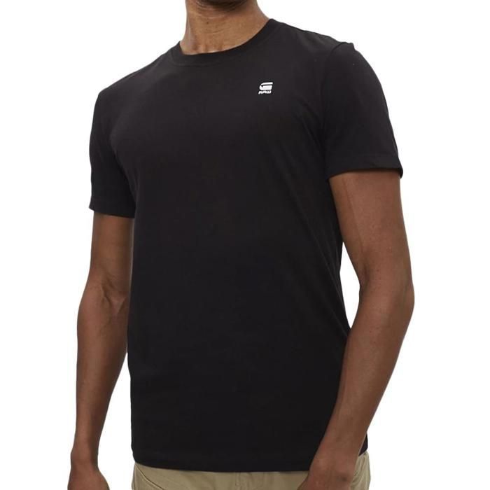 T-shirt Noir Homme G-Star Raw D25949 T-shirt Noir Homme G-Star Raw D25949