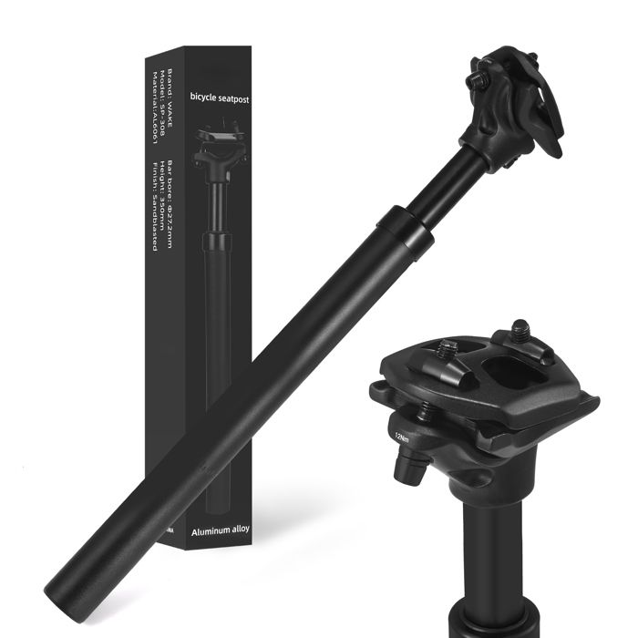 Selle avec son support et tige de selle suspendue noir Xiaomi M365/1S