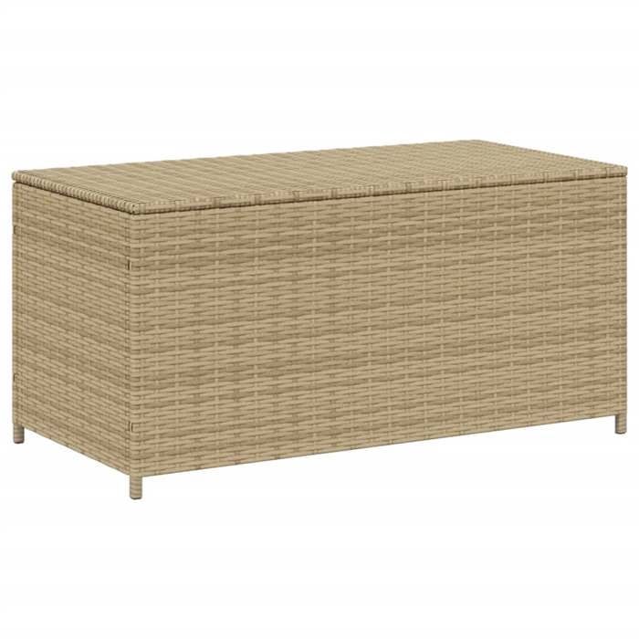 Bonne qualité - Boîte de rangement/stockage - BONNIE - de jardin mélange beige 190L résine tressée - MAW32855428