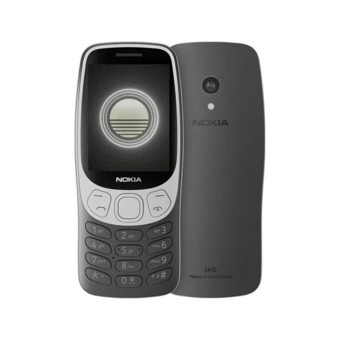Móvil Nokia 3210 4G LCD 5.5 64MB RAM 64MB Flash Bluetooth y batería 1450mAh Negro