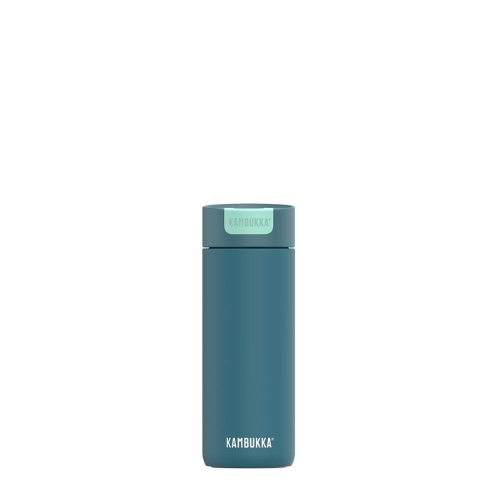 Thermos - Kambukka - Olympus - 500ml - Bleu Paon - Étanche - Acier inoxydable