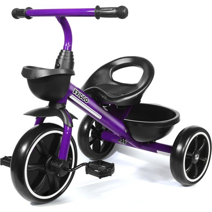 Injusa City Max Tricycle Évolutif 14 En 1 - Dès 6 Mois Avec Capote Solaire Et Poignée Parentale, Blanc
