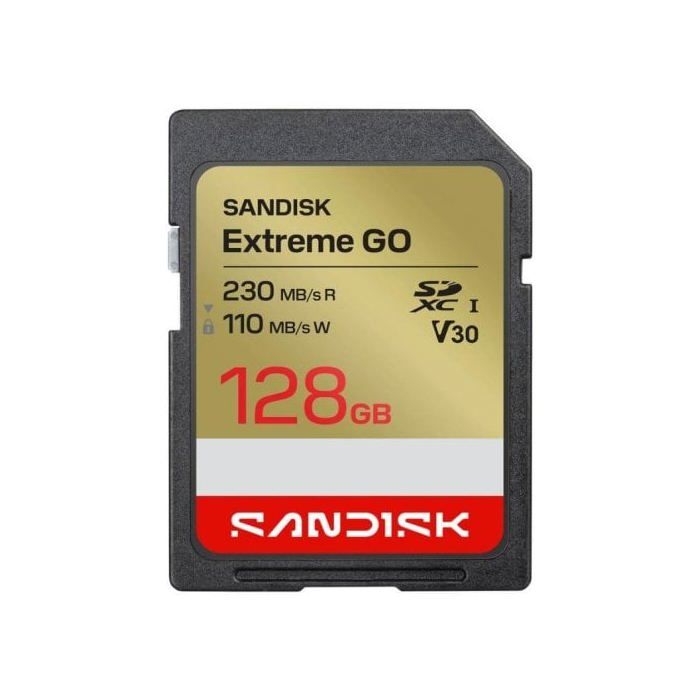 SanDisk Extreme GO SDXC UHS I