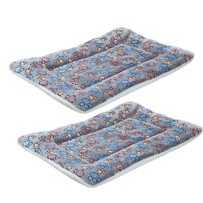 Lot de 2 tapis épais et chauds pour chat/chien antidérapants pour lautomne/hiver. .