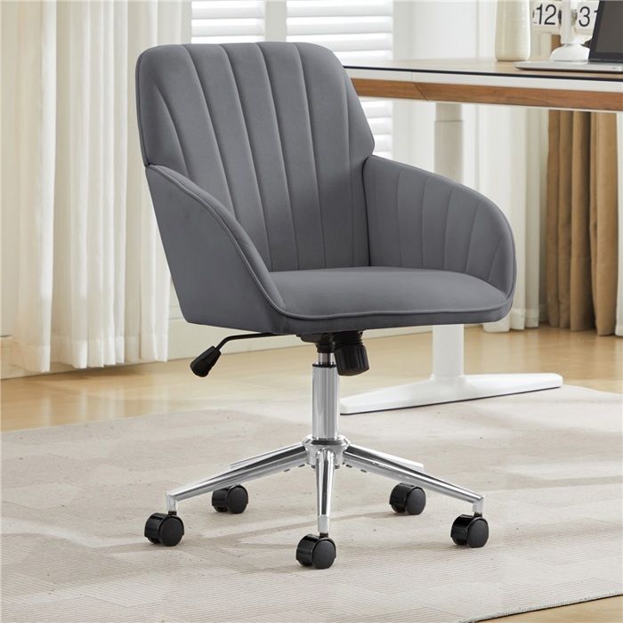 Fauteuil de bureau réglable dossier ergonomique pour maison ou studio assise moelleuse et stable idéal pour longues journées Fauteuil de bureau réglable dossier ergonomique pour maison ou studio assise moelleuse et stable idéal pour longues journées