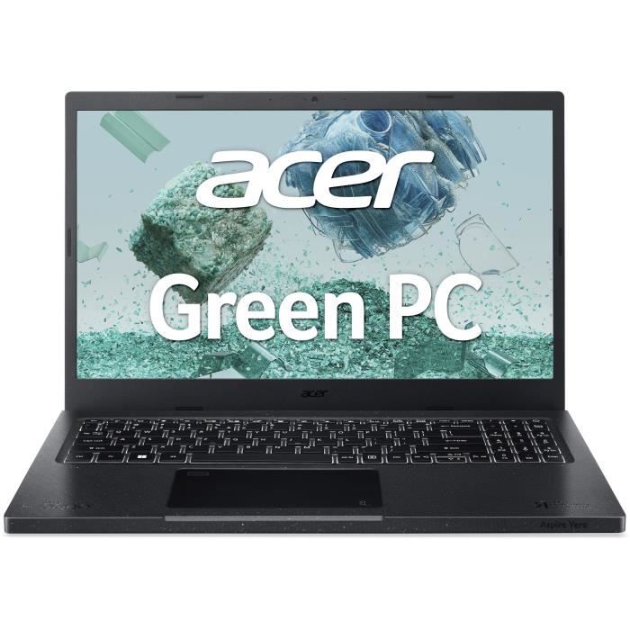 PC Portable ACER Aspire Vero AV15 52 56ZF 156 FHD IPS Core i5 1235U RAM 8 Go Stockage 512Go SSD Windows 11 Intel EVO
