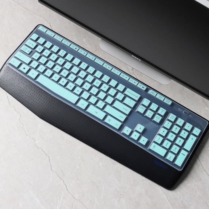 YUNZII Housse De Protection De Clavier En Acrylique Transparent Dégradé Avec étui De Protection Anti-poussière Imperméable Et Anti-Chocs(Taille 68 Touches, Rose