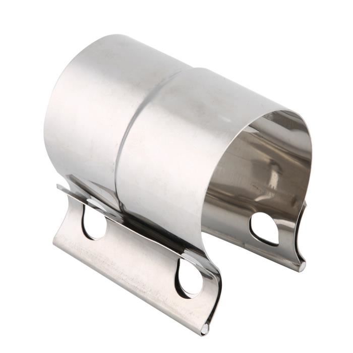 60mm Universal 2 Colliers Échappement Inox 60mm Densieg - Serrage Tuyau Universel Collier Serrage Tuyau 60mm