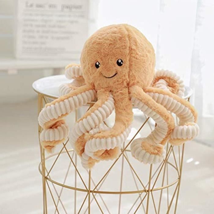 Peluche W13az Pieuvre Geante En Peluche Animaux En Peluche Realistes Calin Doux Jouets En Peluche Ocean Animaux Jouets Mer Fete Fav Cdiscount Jeux Jouets