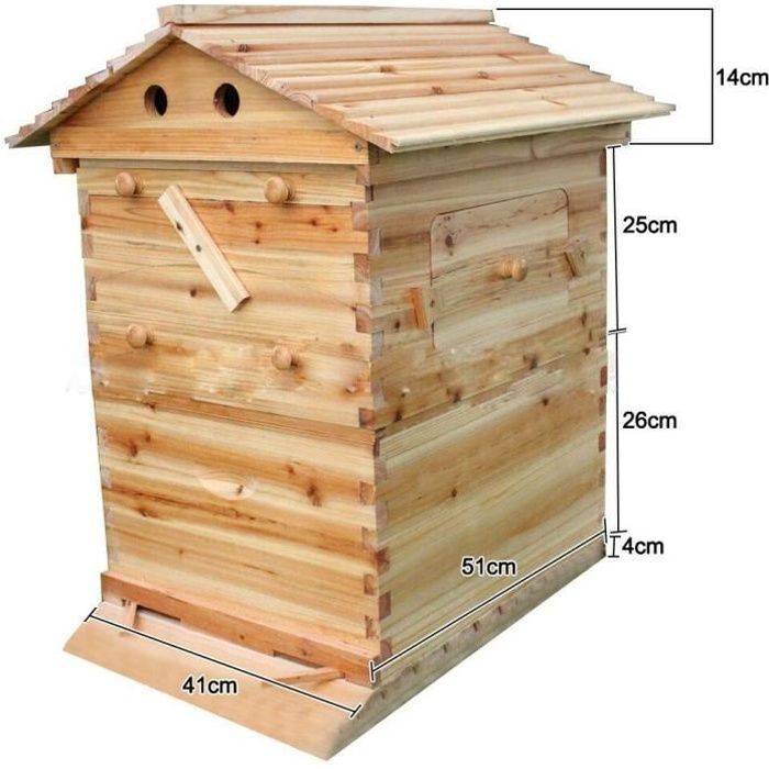 Ruche pour abeilles solitaires, Matériel de Nid, Hôtel à Insecte en bois,  maison insectes abeilles - Cdiscount Animalerie
