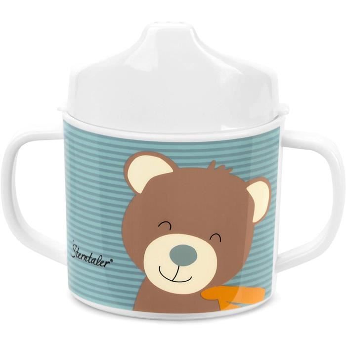 Tasse d'apprentissage sans BPA pour bébé Ours bleu