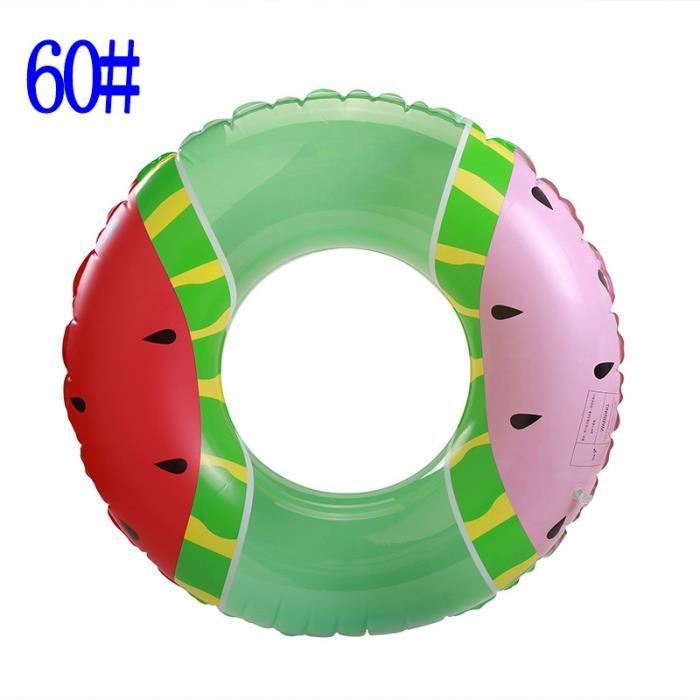 60 - Bouée de natation en forme de pastèque pour adultes, anneau