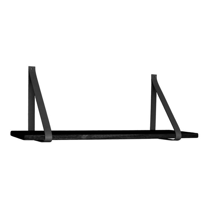 Kis 9502000 Étagère Plastique Modulaire Noire 120 X 40 X 187 Cm - 5 Niveaux Charge 70kg