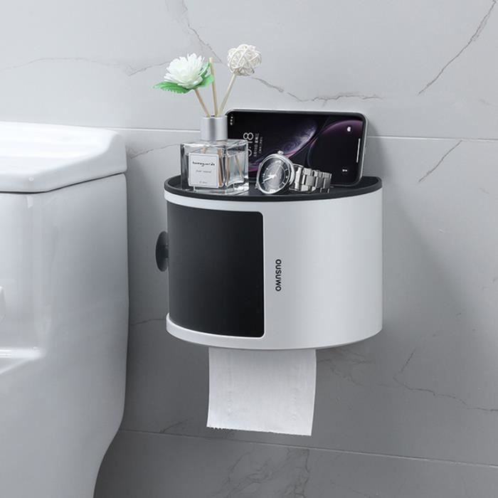 Support Pour Papier Toilette En Acier Inoxydable - Porte-rouleau Mural Pour Salle De Bain, Cuisine, Hôtel