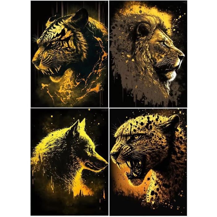 SHEGZHUC Diamond Painting Bambini 30 x 40 cm Diamond Painting Cani Dipingere con i numeri Panda Diamond Painting Delfini Diamond Painting Gatto Diamond Painting Kit di ricamo a punto croce Mosaico
