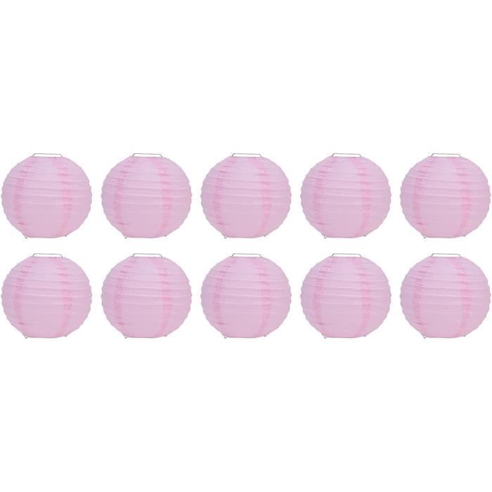 Lanternes Chinoises Papier Rouge - Lot De 20 (15cm Et 25cm) - Décoration Fêtes Traditionnelles
