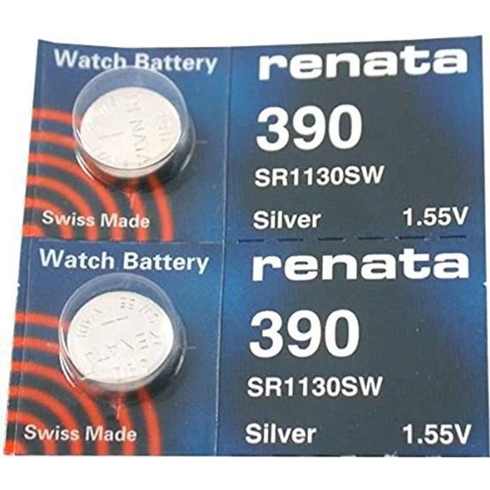 5 x VARTA v390 pile bouton 1,5 V V 390 Batterie uhrenbatte adapté pour Swatch 