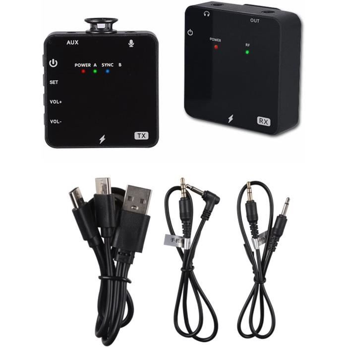 Microphone sans fil système de micro portable sans fil haut-parleur