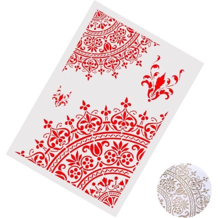 Kit De Dessin,Pochoirs A4 Pour Peinture,coloriage,gaufrage,album De