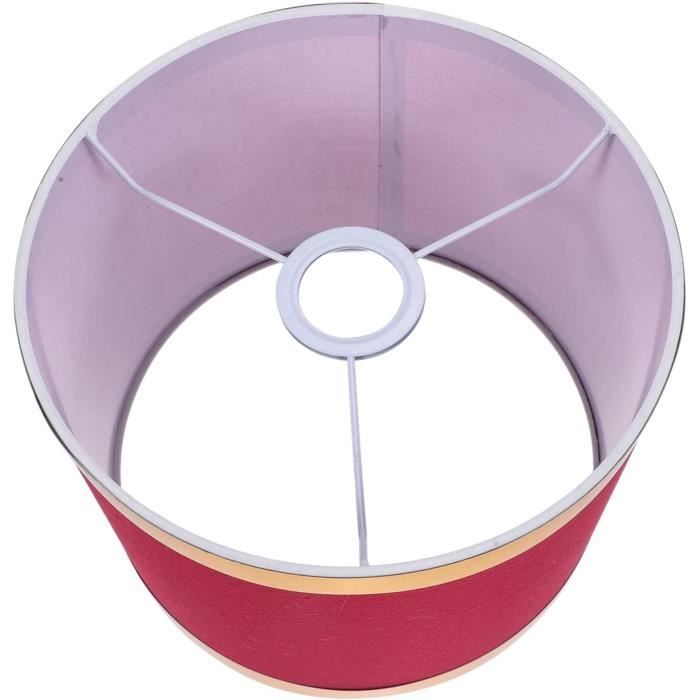 Abat-jour En Lin Fin 20x20x18 Cm - Pour Lampadaire, Lampe De Chevet, Amovible Et Lavable