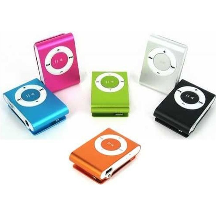 Lecteur baladeur MP3 Nanoflash X - Argent - 8 Go - Carte micro SD - Oreillettes avec micro jack 3,5