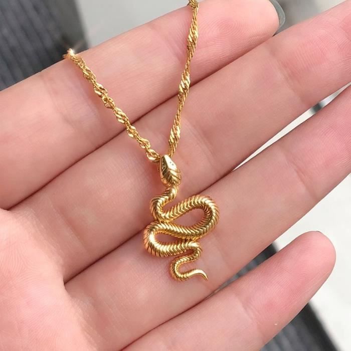Coller pendentf chat mgnon, coller en acer noxydable, plaqué or 18k - Etsy Canada