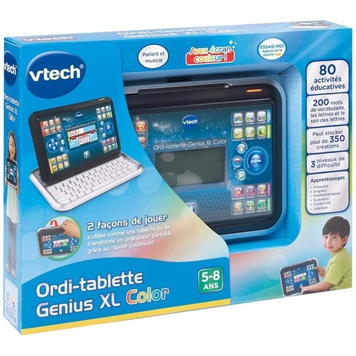Vtech - 155505 - Ordi-tablette - Genius Xl - Noir - Version FR254