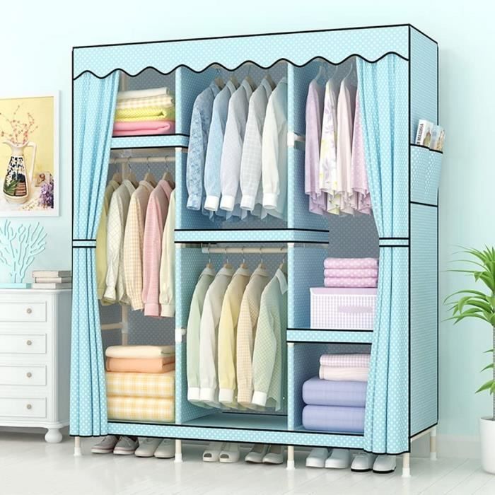 Tissu Simple Tissu en Bois Massif Ensemble de Section Chambre à Coucher