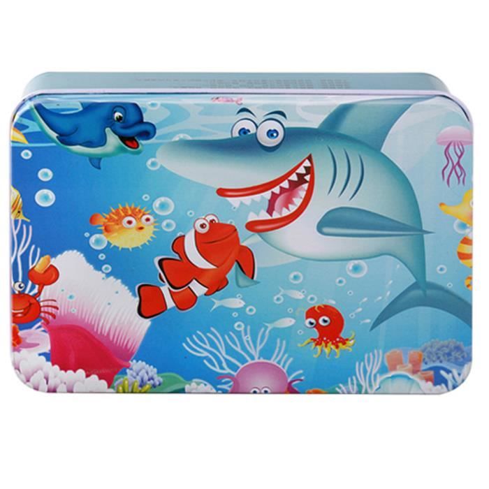 Porte-clé En Bois Disney Nemo Dory Poisson - Design Cartoon - Dimensions 4x6 Cm - Double Anneau