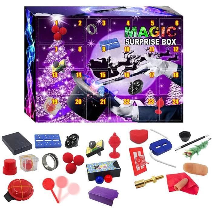 Calendrier De L Avent Enfant 2023 2021 Calendrier De L'avent Pour Enfant, 24Pcs Jouets Incroyables Magiques  Accessoires Créatif Compte À Rebours Boîte Cadeau Jouet - Cdiscount  Beaux-Arts Et Loisirs Créatifs