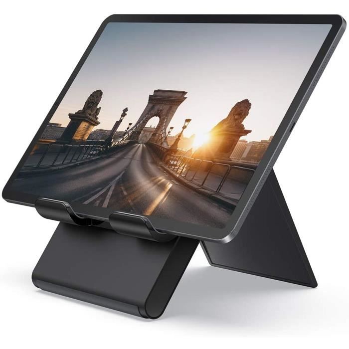 Lamicall - Support Ordinateur Portable Aluminium Réglable - Rotation 360° - Compatible 10 à 17.3"
