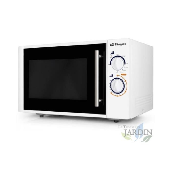 Micro-ondes - Orbegozo - 900W - Capacité 25 L - Gril 1000 W - 5 niveaux de puissance