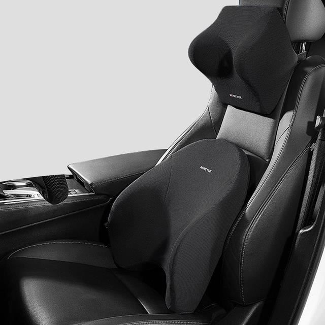 Oreiller cervical et lombaire confortable pour voiture