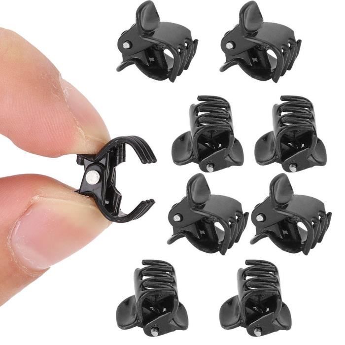 24 Pinces à Cheveux Mini - Griffes En Plastique, Couleur Neutre, Pack Rmeet - Neuf Avec étiquettes