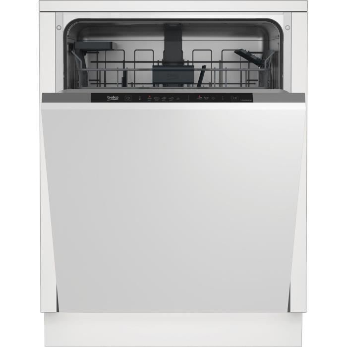 Lave-vaisselle intégrable BEKO FDIN88422 - 14 couverts - Induction - L60cm - 44dB