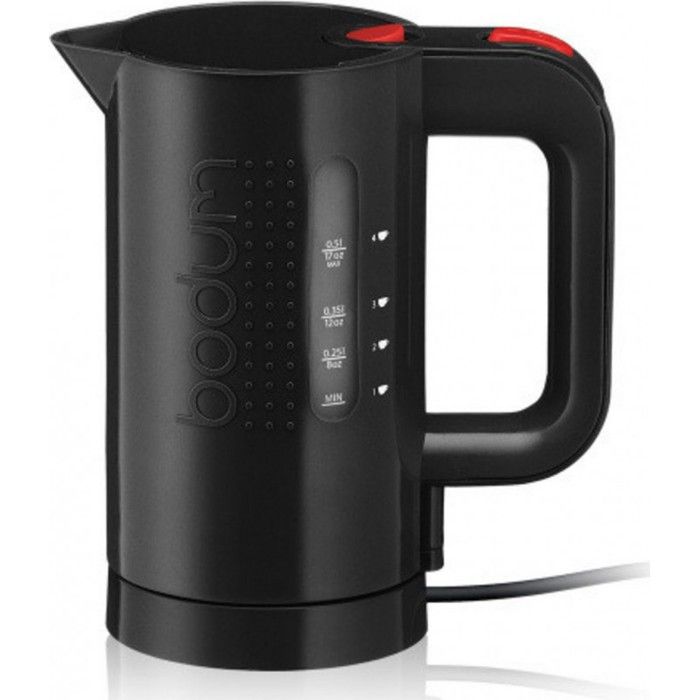 Bodum 11451-01Euro Bouilloire électrique 0.5 L Noi