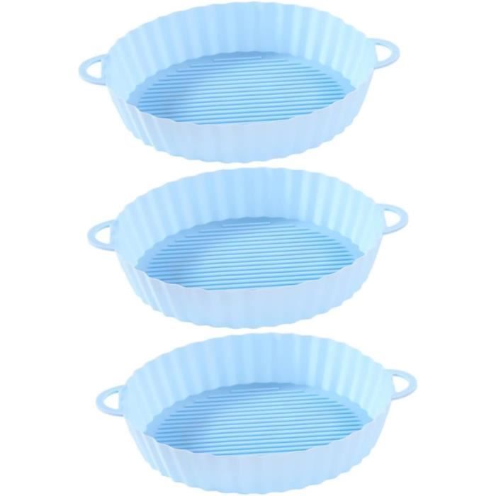 8 Pièces Plaque De Friteuse À Air Papier Sulfurisé Pour Friteuse À Air